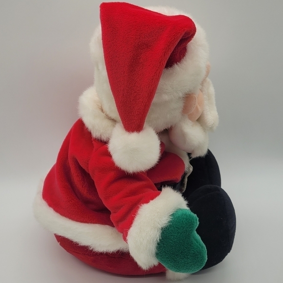 Vintage Santa Claus Animated Christmas Plushie RARE - Picture 3 of 7